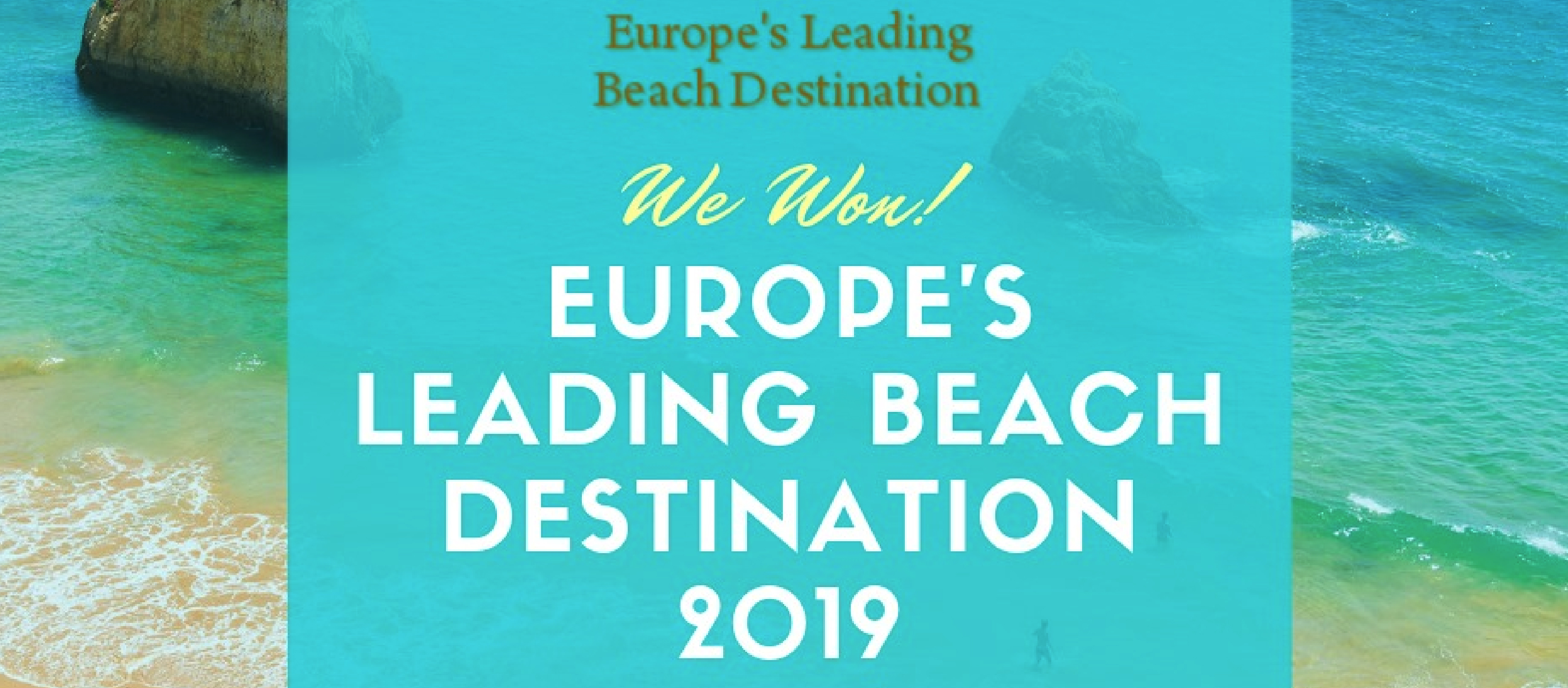 Algarve volta a ganhar “Óscar” de Melhor Destino de Praia da Europa 2019